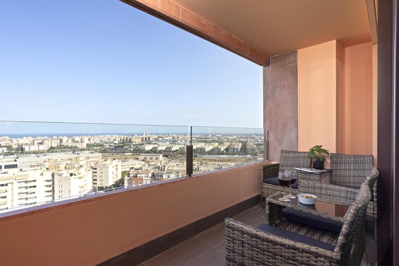 -Malagasunapts-Skygarden Teatinos Pool Playground Exteriér fotografie